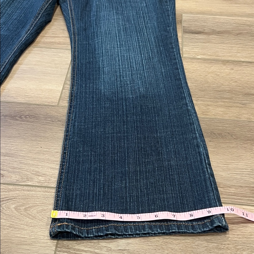Gloria Vanderbilt Size 16 Missy Short Dark Indigo Jeans - Picture 7 of 13